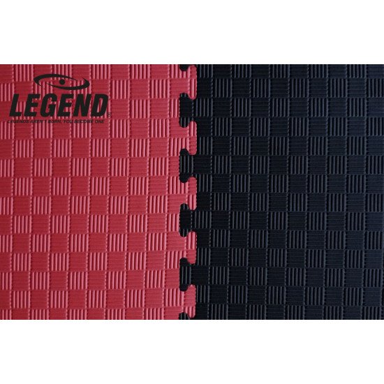 Legend Puzzelmat sport 2CM Zwart/Rood - Default Legend Puzzelmat sport 2CM Zwart/Rood - Default