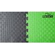 Legend Puzzelmat sport 4CM Groen/Zwart - Default