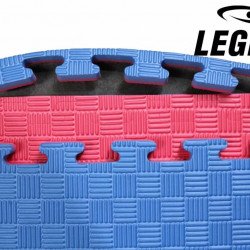 Legend Puzzelmat sport 2CM Blauw/Rood - Default