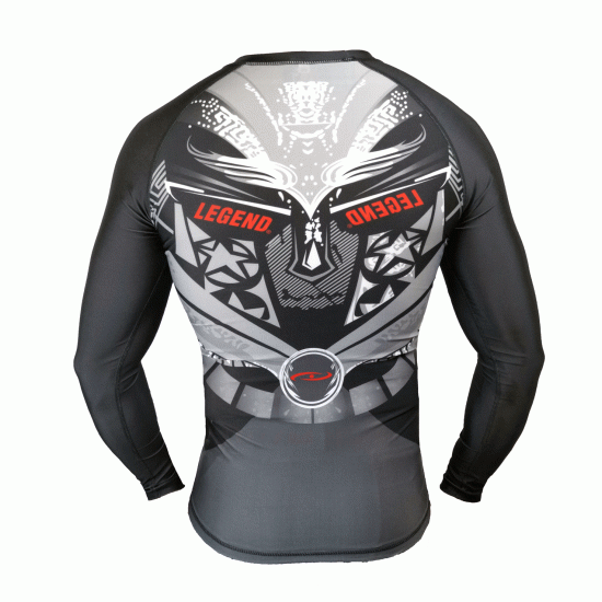 Sportshirt Legend DryFit Spartan lange mouwen Sublimation - Maat: XXXS