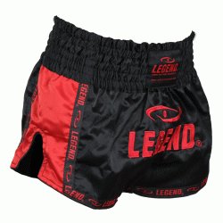 Kickboks broekje rood Legend Trendy  - Maat: S