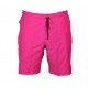 Korte broek/short Legend met rits vakken neon roze - Maat: 4XS