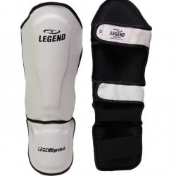 Scheenbeschermers kickboksen Legend Best Wit - Maat: L