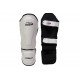 Scheenbeschermers kickboksen Legend Best Wit - Maat: S Scheenbeschermers kickboksen Legend Best Wit - Maat: S