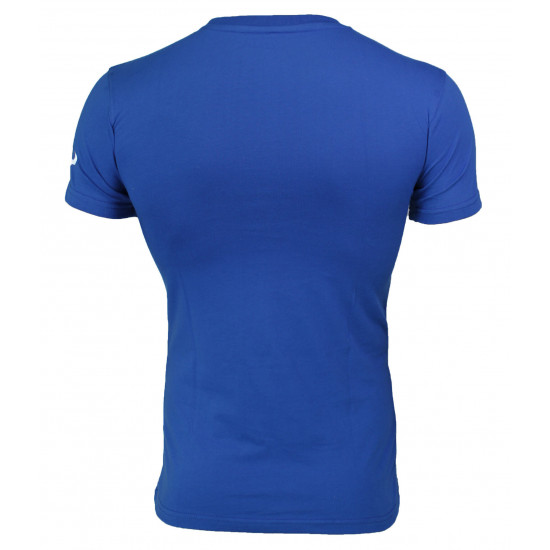 t-shirt blauw Slimfit Legend Panter - Maat: XXXL t-shirt blauw Slimfit Legend Panter - Maat: XXXL