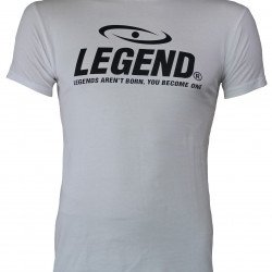 t-shirt wit Slimfit Legend - Maat: XXXL