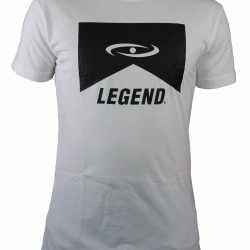 t-shirt wit Legend casual icon - Maat: XXXL