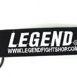 Sleutelhanger Legend Slogan - Wit