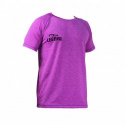 Sportshirt dames Legend DryFit Paars melange - Maat: L