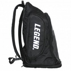 Sporttas Legend aanpasbaar backpack tas 2 in 1 zwart