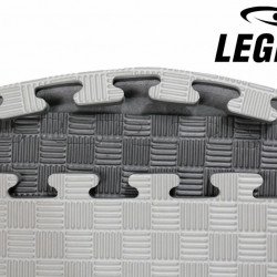 Legend Puzzelmat sport 3CM Zwart/Grijs - Default