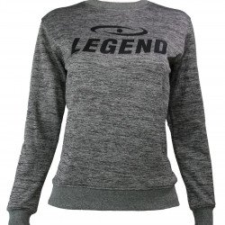 Joggingpak dames/heren met trui/sweater Grijs - Maat: L
