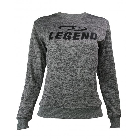 Joggingpak dames/heren met trui/sweater Grijs - Maat: M
