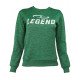 Joggingpak dames/heren met trui/sweater Groen - Maat: XL Joggingpak dames/heren met trui/sweater Groen - Maat: XL