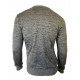 Trui/sweater dames/heren SlimFit Design Legend  Grijs - Maat: XXS