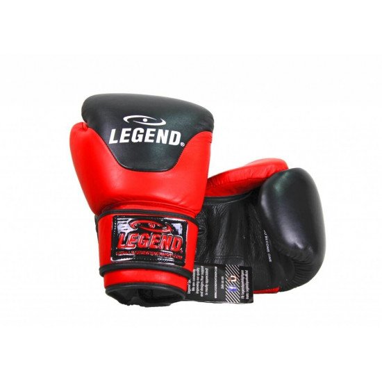 Leren Bokshandschoenen Legend Thai series Rood - Maat: 10oz