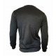 Trui/sweater dames/heren SlimFit Design Legend  Zwart - Maat: S