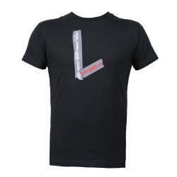 t-shirt zwart Legend L grijs - Maat: S