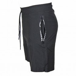 Korte broek/short Legend met rits vakken Zwart - Maat: 4XS