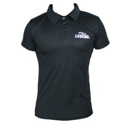 Polo Legend Slimfit zwart - Maat: L