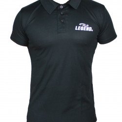 Polo Legend Slimfit zwart - Maat: 4XS