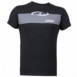 t-shirt zwart Legend grijs vlak - Maat: XXXL