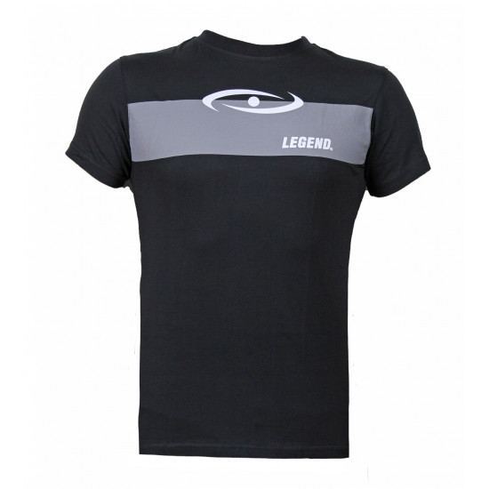 t-shirt zwart Legend grijs vlak - Maat: XXXL