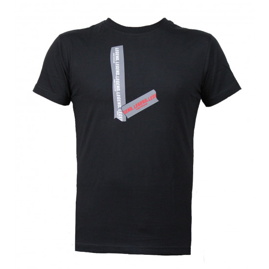 t-shirt zwart Legend L grijs - Maat: XS t-shirt zwart Legend L grijs - Maat: XS