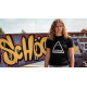 t-shirt zwart Legend triangle - Maat: XS